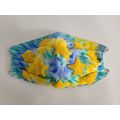 Protective Face Mask[ Blue Tiedye Stars ]