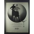 1980 Neiman-Marcus Karl Lagerfeld for Chloe Fashion Ad