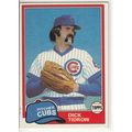 1981 Topps baseball card 352 Dick Tidrow - Cubs