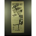 1948 Dr. Scholl's Zino-Pads Ad - Stop Corns fast!