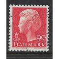 DENMARK 1974 QUEEN MARGRETHE 90 ORE RED SG 576 ...
