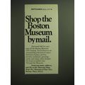 1974 Boston Museum of Fine Arts Advertisement -...