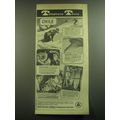 1945 Bell Telephone Ad - Telephone Tours Chile