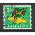 JAMAICA 1964 LOCAL MOTIFS 3d NATIONAL FLAG SG 2...