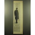 1959 Burberry Bluebloods Fairview Coat Ad - Cyril Ritchard - For everybody