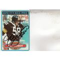 JACK LAMBERT 1980 AUTOGRAPHED PITTSBURGH STEELE...