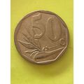 Umlaufmünze Südafrika 50 Cent 2008