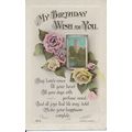 PC18066 Greeting Postcard. My Birthday Wish for...