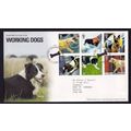 Great Britain QEII 2008 FDC Working Dogs Hound ...