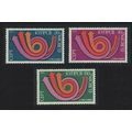 Cyprus Post horn Europa 3v 1973 MNH SG#403-405 ...