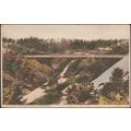 Alum Chine Suspension Bridge, Bournemouth, 1934...