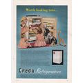 1960 CREDA REFRIGERATORS MAGAZINE ADVERT