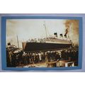 c.1980s PC The Queen Mary Sails, 1936
