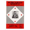 Newcastle v Poole 1963 speedway programme