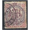 Rhodesia 1897 SG71 6d Dull Purple & Pink Good+/...