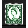 GREAT BRITAIN 1958 SG 585 1s 3d GREEN M MINT