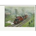 Railway WORTH VALLEY 2-6-2T 41241 Postcard by K...