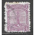 NZ NEW ZEALAND 1902 QV LIFE INSURANCE P11 WMK S...