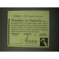 1942 Aristoc Stockings Ad - Nowadays we frequen...