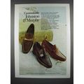 1977 Johnston & Murphy Shoes Ad - Taos, Hogan, Clift