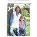 Vintage: Jarol E1013 cabled waistcoats, DK