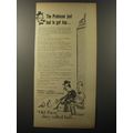 1953 Merrill Lynch Ad - The professor just had to get hep