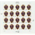 Purple Heart Sheet of Twenty 41 Cent Postage St...
