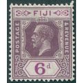 Fiji 1922 6d dull & bright purple Die II SG237 ...