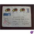 Poland 1988 Registered Air Mail Cover Lotnicza ...