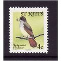ST KITTS 1981 4c WIEDS CRESTED FLYCATCHER SG 54...