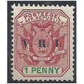 Transvaal 1900 SG227 1d Rose-Red & Green VRI Li...