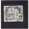 1967 canada queen elizabeth11 6c f/u sg607