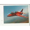 Aviation RED ARROWS HAWK Postcard by Skilton & ...