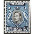 KUT 1952 SG143 40c Black & Blue Mounted Mint .....