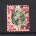 Victoria- 1900 - 1/- Green & Carmine (sg214) Us...