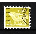 IRELAND 1968 5d GREEN STYLIZED DOG SG 252 FINE ...