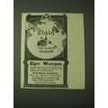 1900 Elgin Watches Ad - Elgin The World's Standard