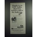 1995 Hornady XTP Bullets Ad - Jim's Best Friend is Still in the Doghouse