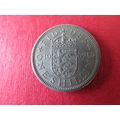 1962 QUEEN ELIZABETH II ENGLISH SHIELD ONE SHIL...