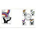 AUSTRALIA 1983 FDC Commonwealth Day 4 stamps - ...
