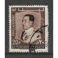 LEBANON 196O AIR 20p SEPIA PRESIDENT CHEHAB SG ...