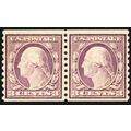 493, Mint NH VF 3¢ Coil Pair - Beautiful! - Stu...