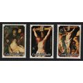 Cook Is. Easter Rubens Paintings 3v 1977 MNH SG...