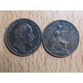 GB 1903 Edward VII Farthing Coin