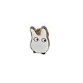 Animals "WHITE RABBIT" Collectable Badge /Brooc...