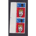 1966 3d SG713 Left Hand Edge Pair of Christmas ...
