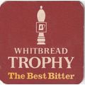BEER MAT - WHITBREAD BREWERY - TROPHY THE BEST ...