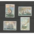Australia 1984 Clipper Ships, used set. SG911-914