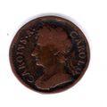 Great Britain. Charles II. Farthing 1674. dy12243