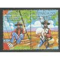 AUS 1980 SE~TE PAIR 22c 'WALTZING MATILDA' FINE...